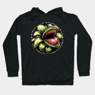 Venus Fly Trap Plant Lover Men Carnivorous Plant Garden Hoodie